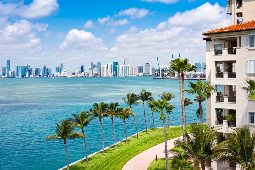 Image of large Miami villa and luxury family home